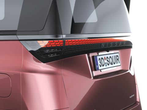 Nissan Elgrand 2027 Model 3D