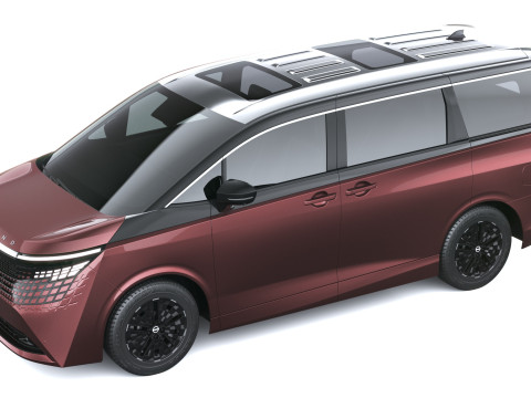 Nissan Elgrand 2027 Model 3D