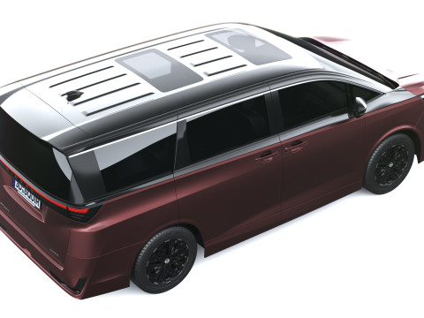 Nissan Elgrand 2027 Model 3D