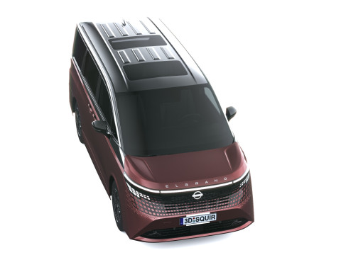 Nissan Elgrand 2027 Model 3D