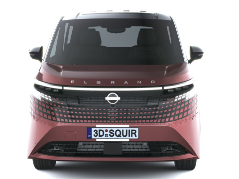 Nissan Elgrand 2027 Model 3D