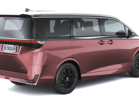 Nissan Elgrand 2027 Model 3D