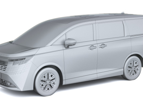 Nissan Elgrand 2027 Model 3D