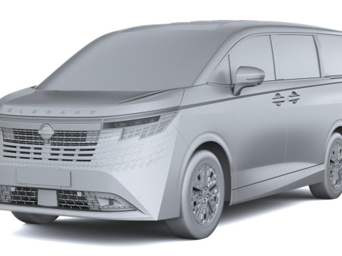 Nissan Elgrand 2027 Model 3D