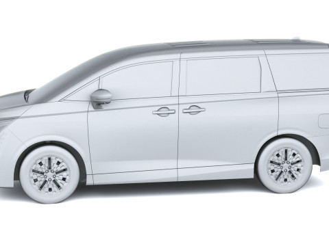 Nissan Elgrand 2027 Model 3D