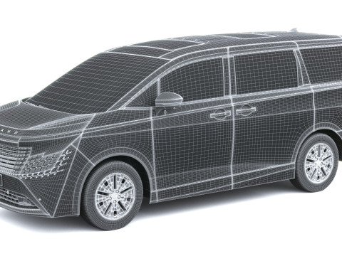 Nissan Elgrand 2027 Model 3D