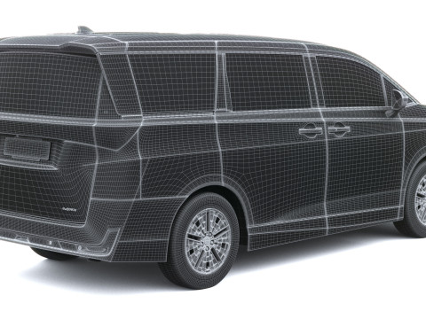 Nissan Elgrand 2027 Model 3D