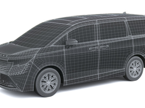 Nissan Elgrand 2027 Model 3D