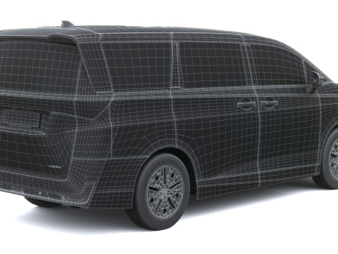 Nissan Elgrand 2027 Model 3D