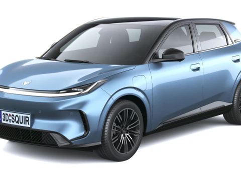 BAIC ArcFox T1 2026 3D Model