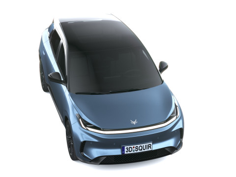 BAIC ArcFox T1 2026 Modèle 3D