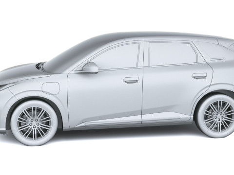 BAIC ArcFox T1 2026 Modèle 3D