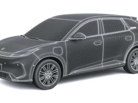 BAIC ArcFox T1 2026 Modèle 3D