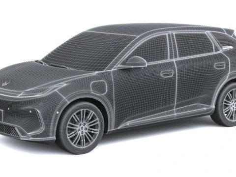 BAIC ArcFox T1 2026 3D Model
