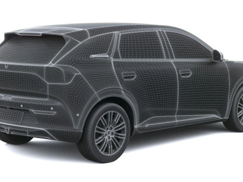 BAIC ArcFox T1 2026 3D Model