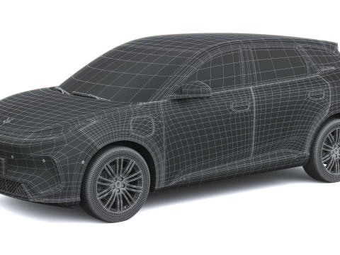 BAIC ArcFox T1 2026 Modèle 3D