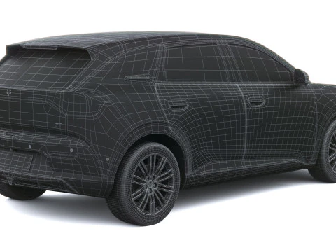 BAIC ArcFox T1 2026 3D Model