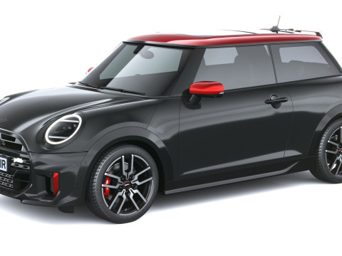 Mini John Cooper Works 2025 Modello 3D