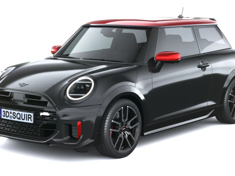 Mini John Cooper Works 2025 3D Model