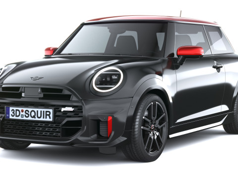 Mini John Cooper Werkt 2025 3D Model