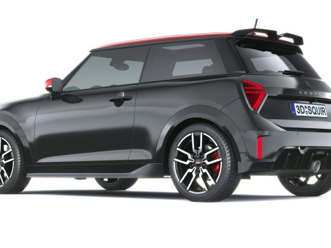 Mini John Cooper Werkt 2025 3D Model