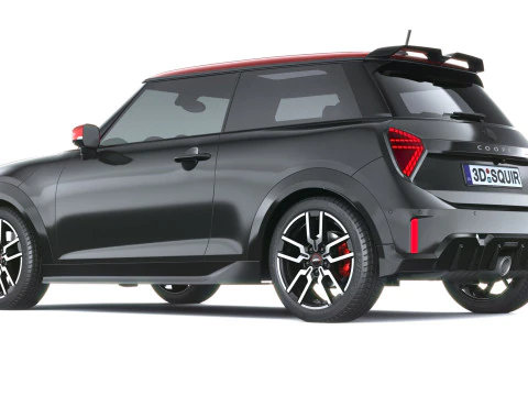 Mini John Cooper Works 2025 3D Model