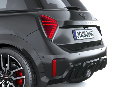Mini John Cooper Works 2025 3D Model