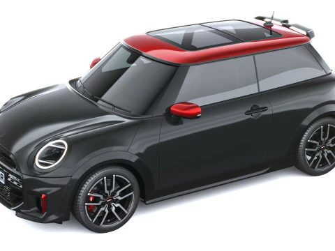 Mini John Cooper Works 2025 3D Model