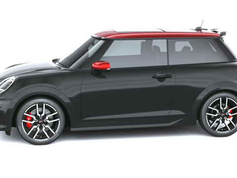 Mini John Cooper Werkt 2025 3D Model