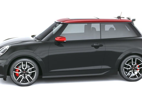 Mini John Cooper Works 2025 3D Model