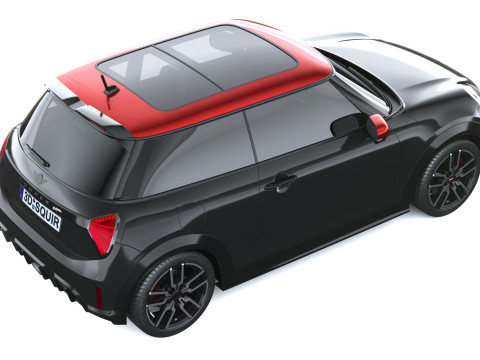 Mini John Cooper Werkt 2025 3D Model