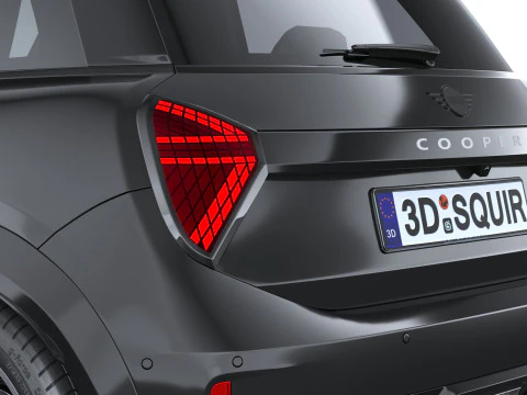 Mini John Cooper Works 2025 3D Model