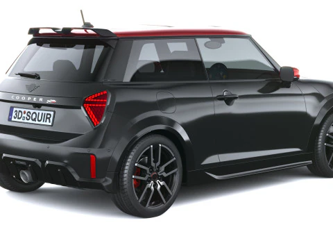 Mini John Cooper Works 2025 3D Model