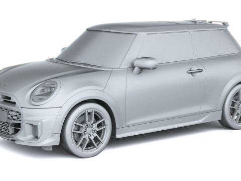 Mini John Cooper Werkt 2025 3D Model