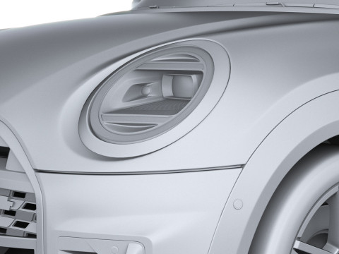 Mini John Cooper Werkt 2025 3D Model