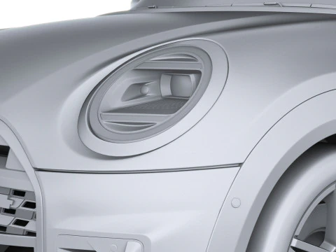 Mini John Cooper Works 2025 3D Model