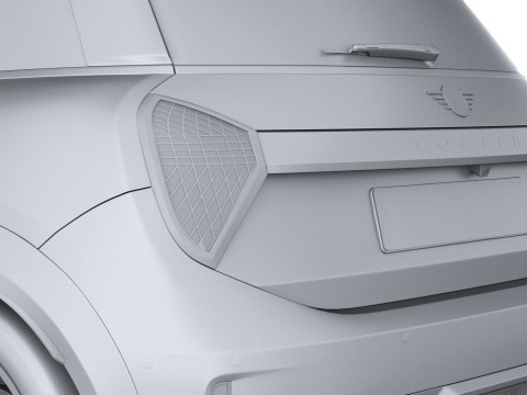 Mini John Cooper Werkt 2025 3D Model