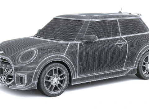 Mini John Cooper Works 2025 3D Model
