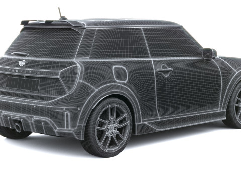 Mini John Cooper Werkt 2025 3D Model