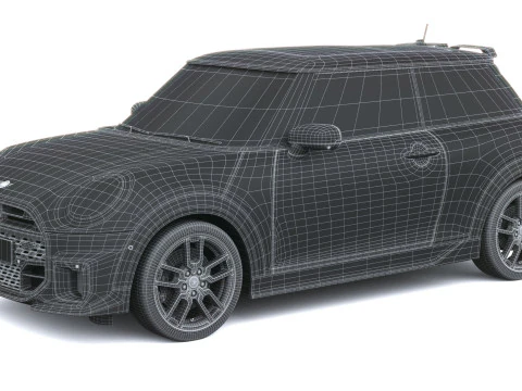 Mini John Cooper Works 2025 3D Model