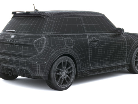 Mini John Cooper Werkt 2025 3D Model
