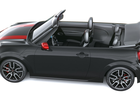 미니 존 쿠퍼 웍스 컨버터블 2025 3D 모델