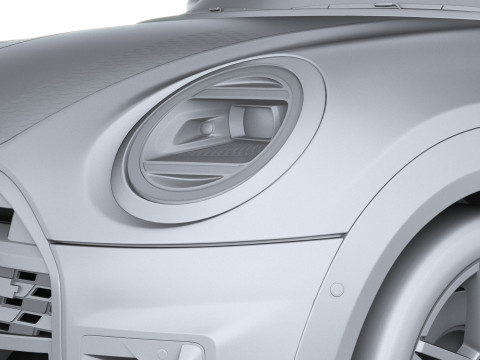 미니 존 쿠퍼 웍스 컨버터블 2025 3D 모델