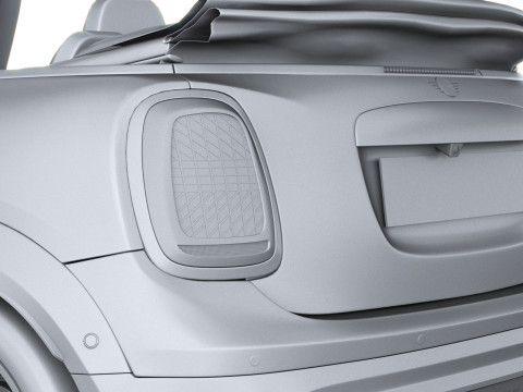 미니 존 쿠퍼 웍스 컨버터블 2025 3D 모델