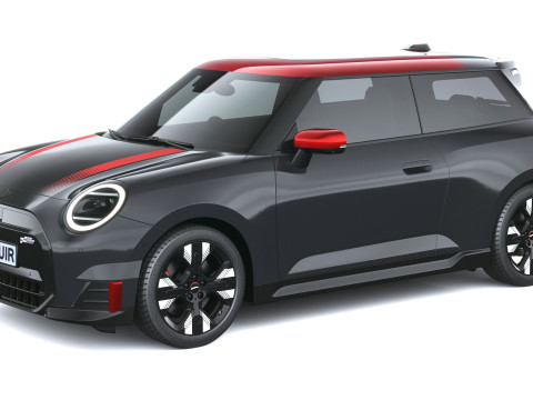 Mini John Cooper Works Elettrica 2025 Modello 3D