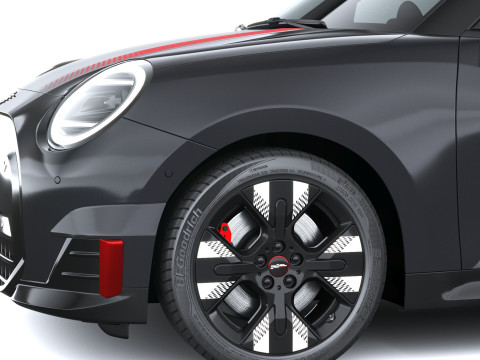 Mini John Cooper Elektrikli Çalışıyor 2025 3D Model