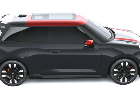 Mini John Cooper Works Electric 2025 3D Model