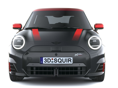 Mini John Cooper Elektrikli Çalışıyor 2025 3D Model
