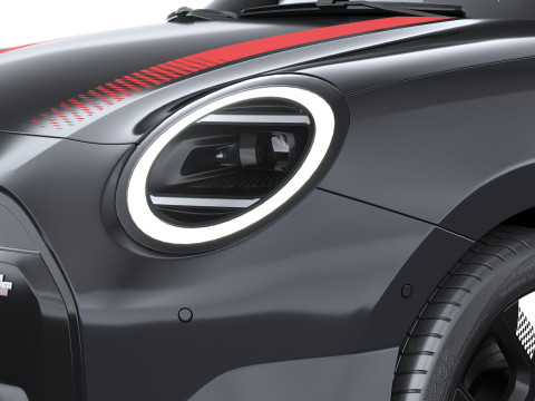 Mini John Cooper Elektrikli Çalışıyor 2025 3D Model