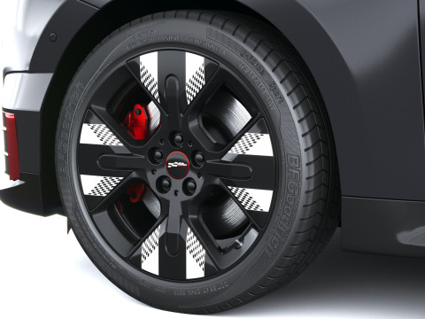 Mini John Cooper Elektrikli Çalışıyor 2025 3D Model